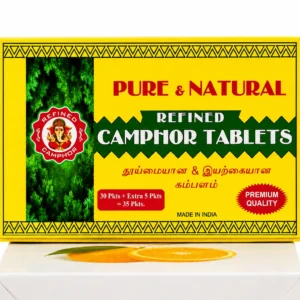 Pure & Natural Refined Camphor Tablets