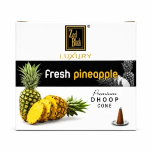 Zed Black Luxury Fresh Pineapple Premium Dhoop Cones