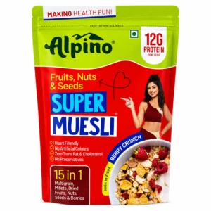 Alpino Super Muesli – Fruits, Nuts & Seeds – Berry Crunch