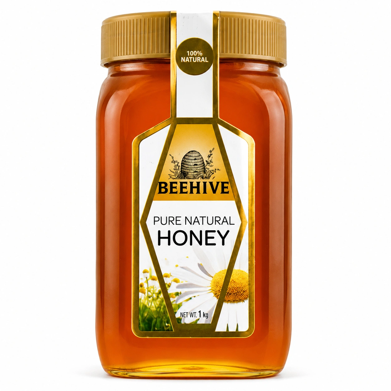 Beehive Pure Natural Honey 1 kg jar