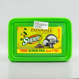 Patanjali Super Dishwash Bar with Scrub Pad