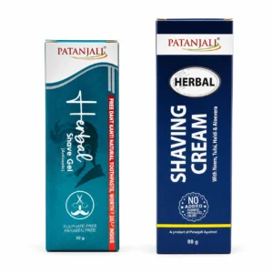 Patanjali Herbal Shaving Care Combo – Shave Gel & Shaving Cream