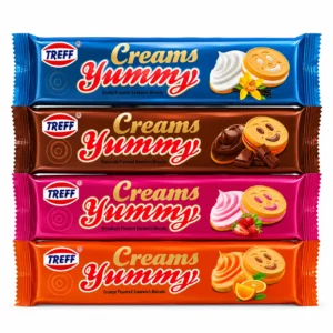 Treff Creams Yummy Sandwich Biscuits – Assorted Flavours