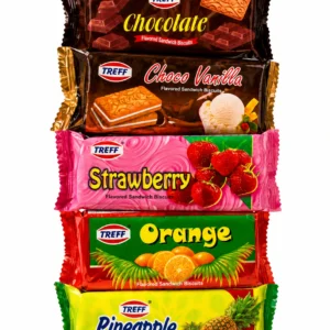 Treff Assorted Flavoured Sandwich Biscuits – 5 Flavours
