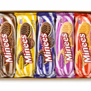 Treff Minees Rich & Creamy Sandwich Cookies – Assorted Flavours