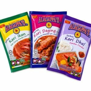 Alagappa’s Curry Powder Assortment – Fish, Meat & Sambar