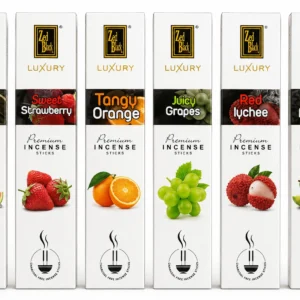 Zed Black Luxury Fruity Premium Incense Sticks – Assorted Fragrances